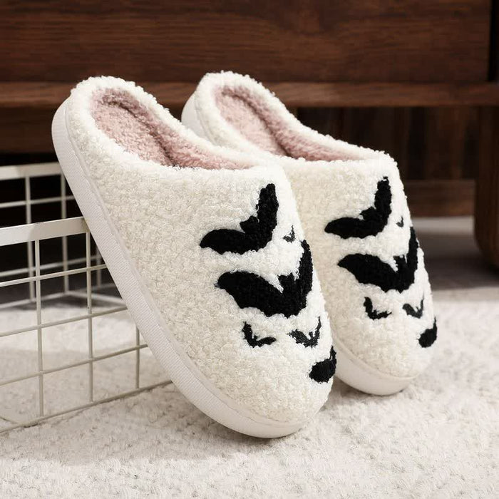 Plusock Halloween Spooky Vibe Plush House Slippers - D - EU44-45(US10-11) - image 3