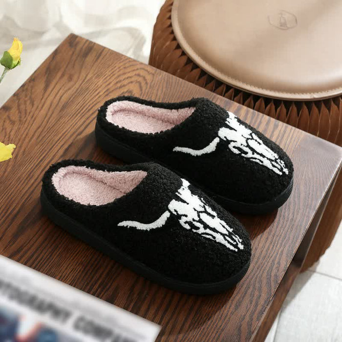 Plusock Halloween Spooky Vibe Plush House Slippers - F - EU44-45(US10-11) - image 5