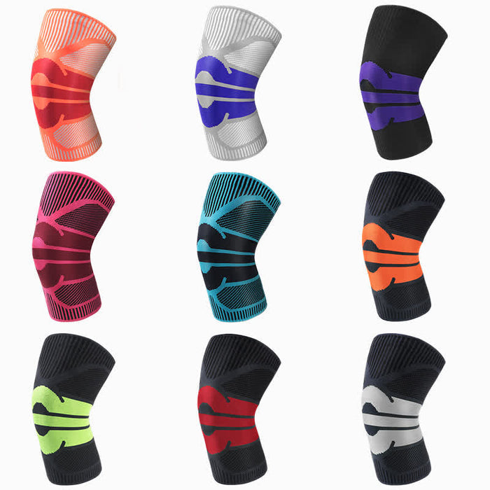 Plusock Knitted Breathable Sports Compression Knee Pads