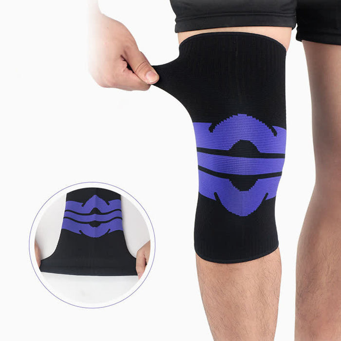 Plusock Knitted Breathable Sports Compression Knee Pads