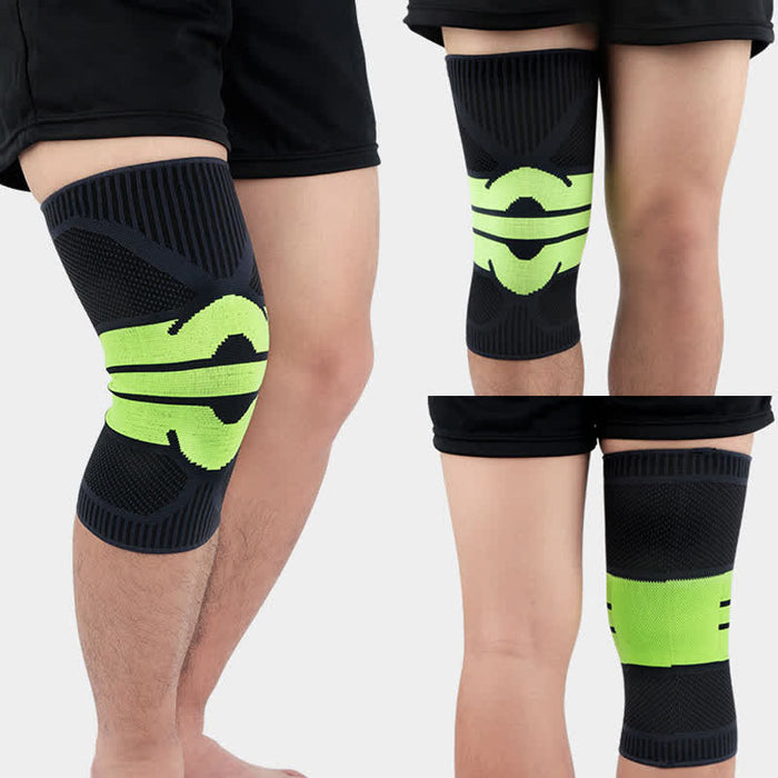 Plusock Knitted Breathable Sports Compression Knee Pads
