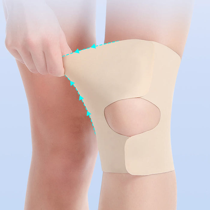 Plusock Lightweight Adjustable Velcro Sports Knee Pads