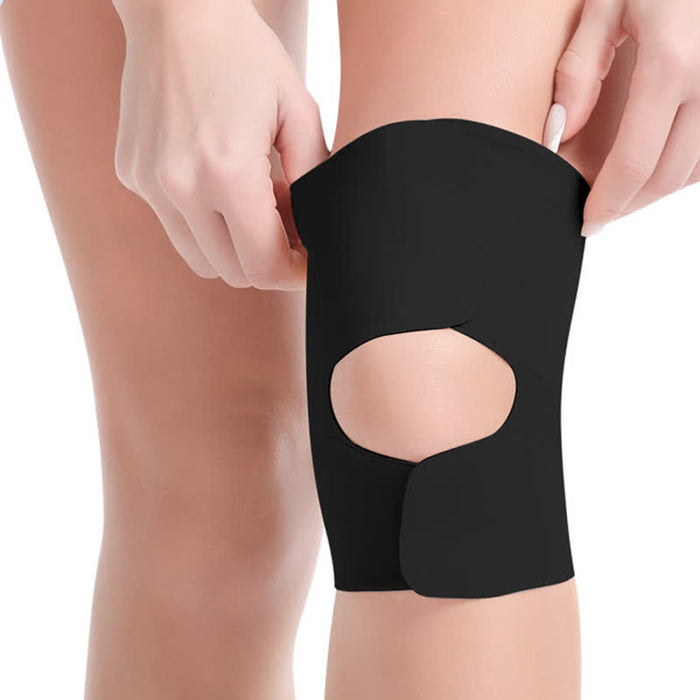 Plusock Lightweight Adjustable Velcro Sports Knee Pads