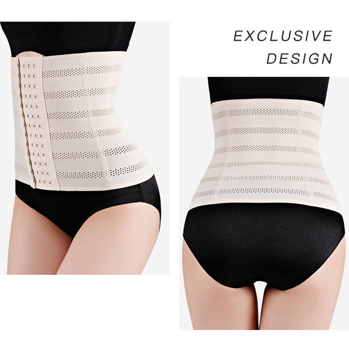 Plusock Plus Size 4 Rows Waist Corset(2 Packs)
