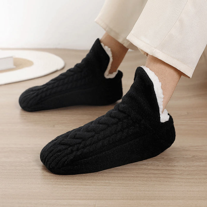 Plusock Plus Size Anti Slip Slipper Socks(2 Pairs)