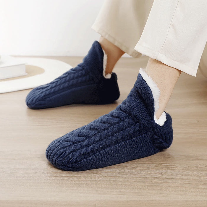 Plusock Plus Size Anti Slip Slipper Socks(2 Pairs)