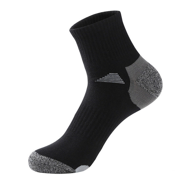 Plusock Plus Size Four Seasons Quarter Compression Socks(5 Pairs)