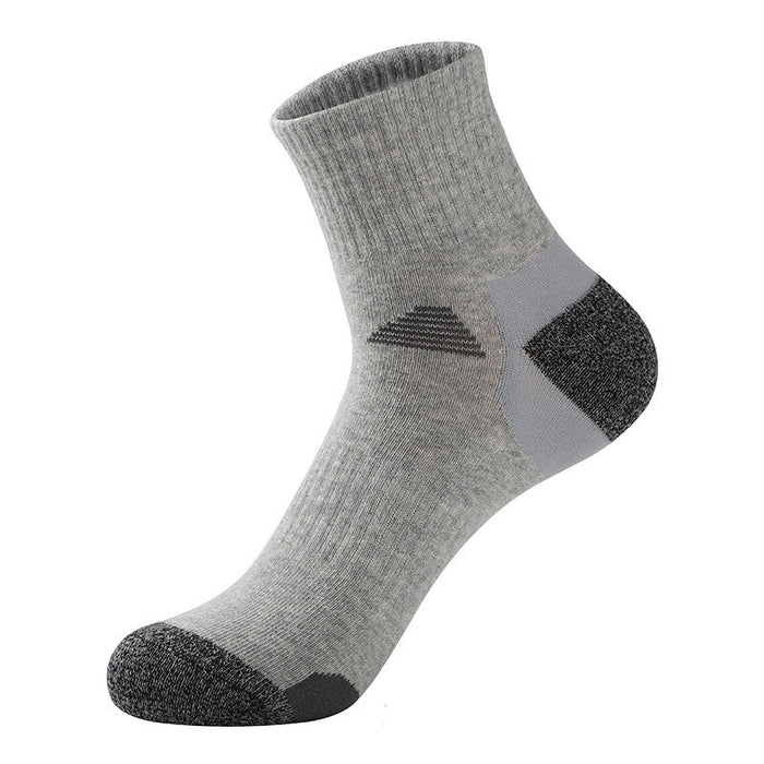 Plusock Plus Size Four Seasons Quarter Compression Socks(5 Pairs)
