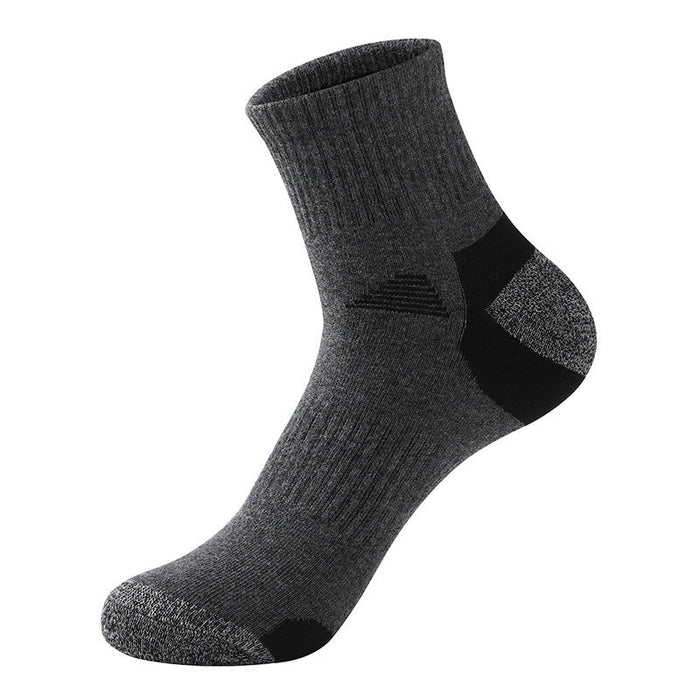 Plusock Plus Size Four Seasons Quarter Compression Socks(5 Pairs)