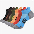 Plusock Plus Size Heel Tab Ankle Compression Socks(6 Pairs)