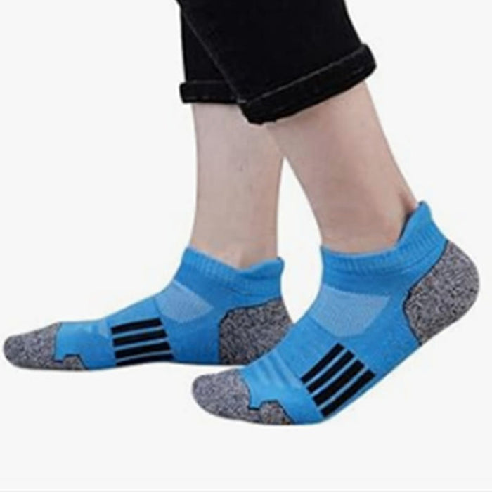 Plusock Plus Size Heel Tab Ankle Compression Socks(6 Pairs)