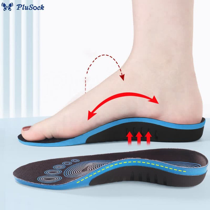Plusock Plus Size Orthotic Comfort Shoe Insoles