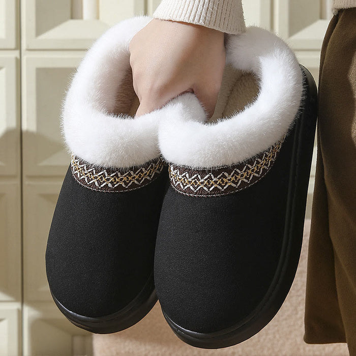 Plusock Plus Size Soft Suede Slippers - image 5