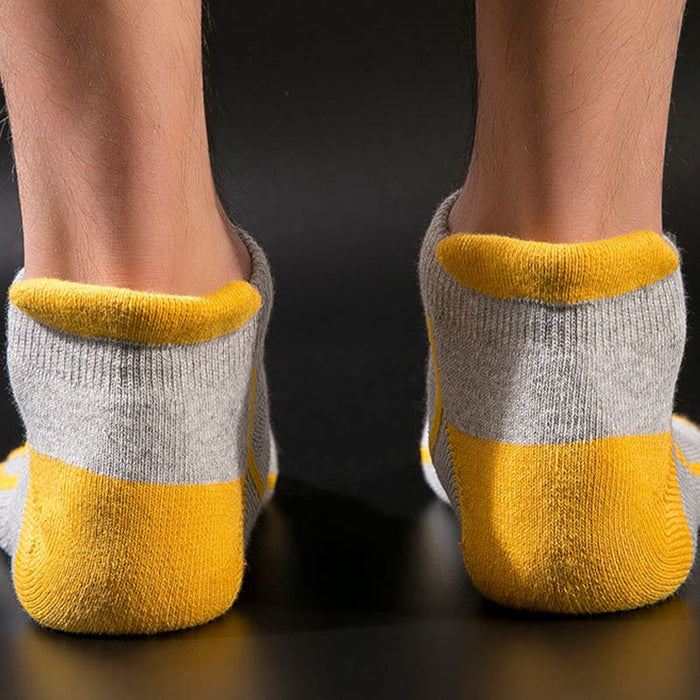 Plusock Plus Size Solid Ankle Compression Socks(5 Pairs)