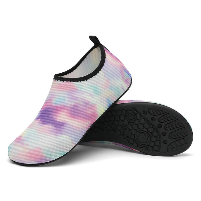 Plusock Plus Size Tie Dye Slippers