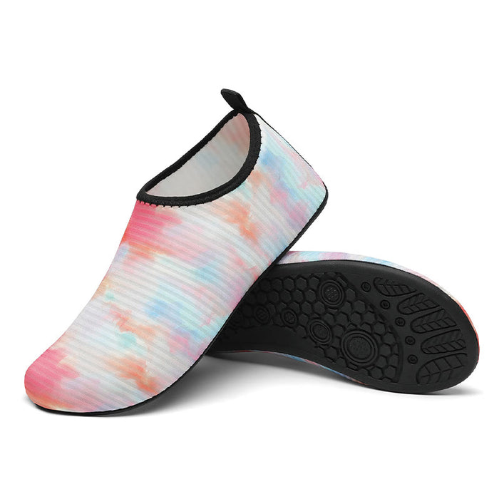 Plusock Plus Size Tie Dye Slippers