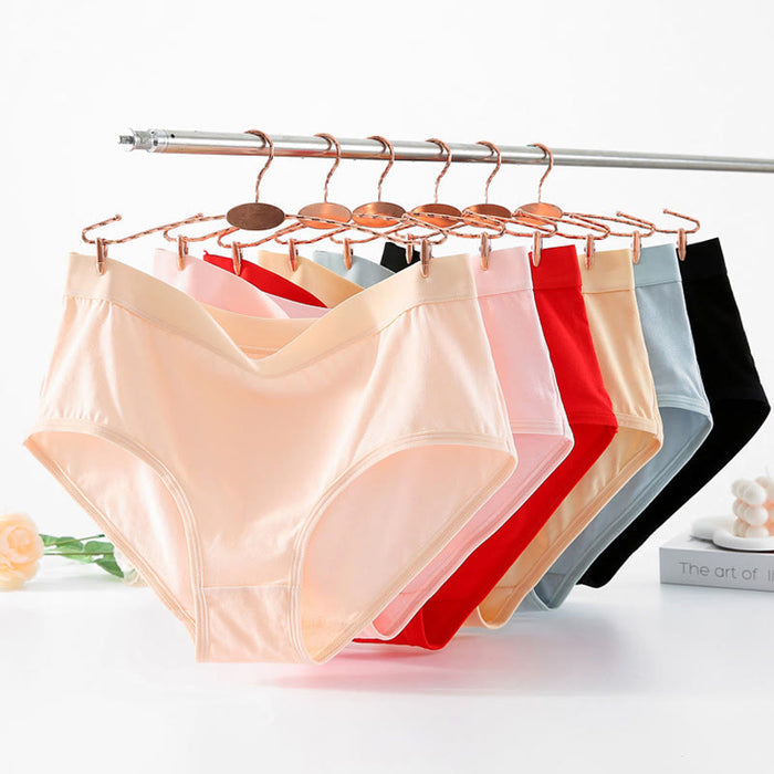 Plusock Simple High Waisted Strentch Panty(4 Packs) - image 0