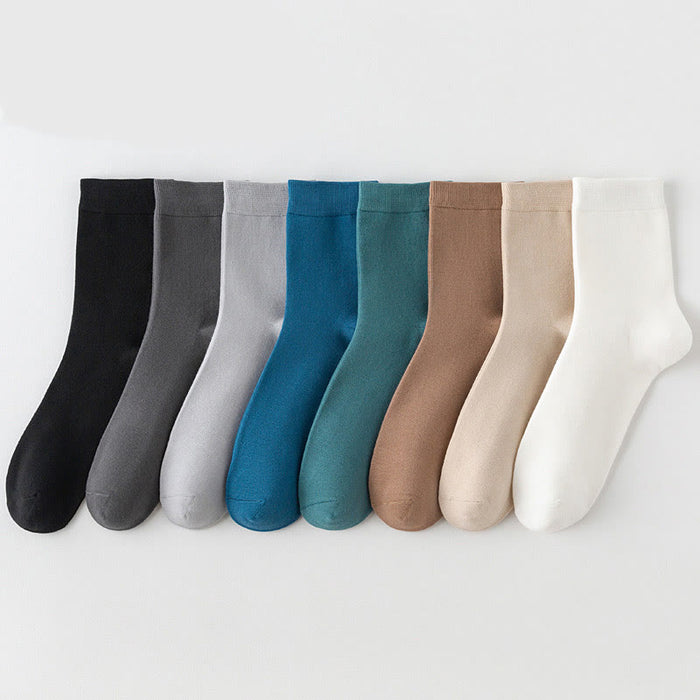 Plusock Skin Friendly Breathable Quarter Socks(8 Pairs)