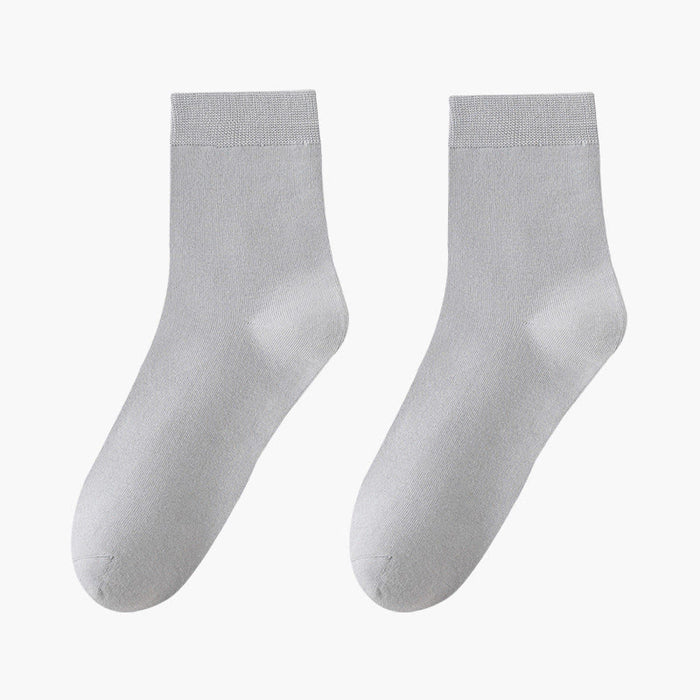 Plusock Skin Friendly Breathable Quarter Socks(8 Pairs)