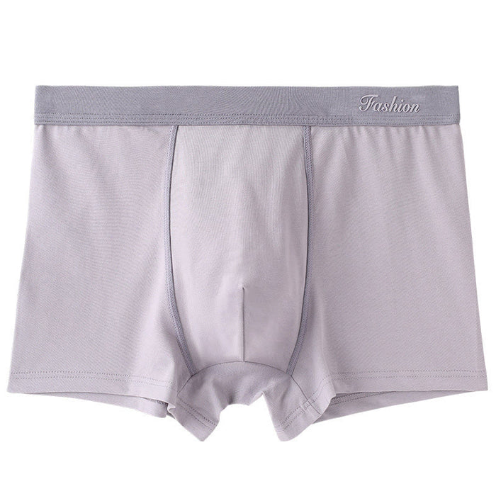 Plusock Solid Color Boxer Briefs - Light Gray - 6XL - image 5