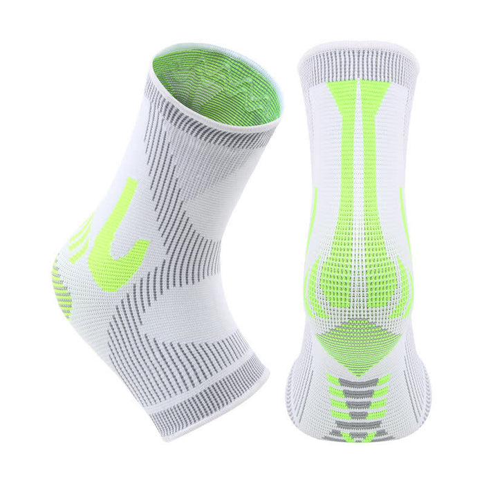Plusock Striped Stretch Sports Knit Ankle Braces