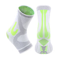 Plusock Striped Stretch Sports Knit Ankle Braces
