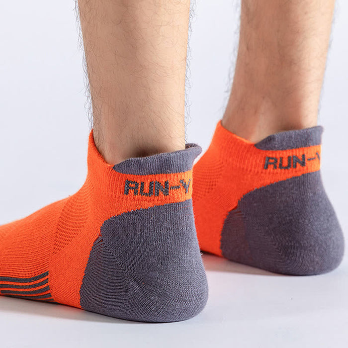 Plusock Sweat-wicking Breathable Sports Ankle Compression Socks(5 Pairs)