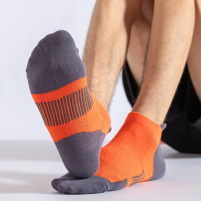 Plusock Sweat-wicking Breathable Sports Ankle Compression Socks(5 Pairs)