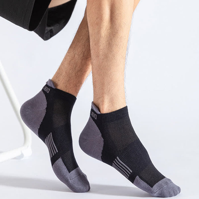 Plusock Sweat-wicking Breathable Sports Ankle Compression Socks(5 Pairs)
