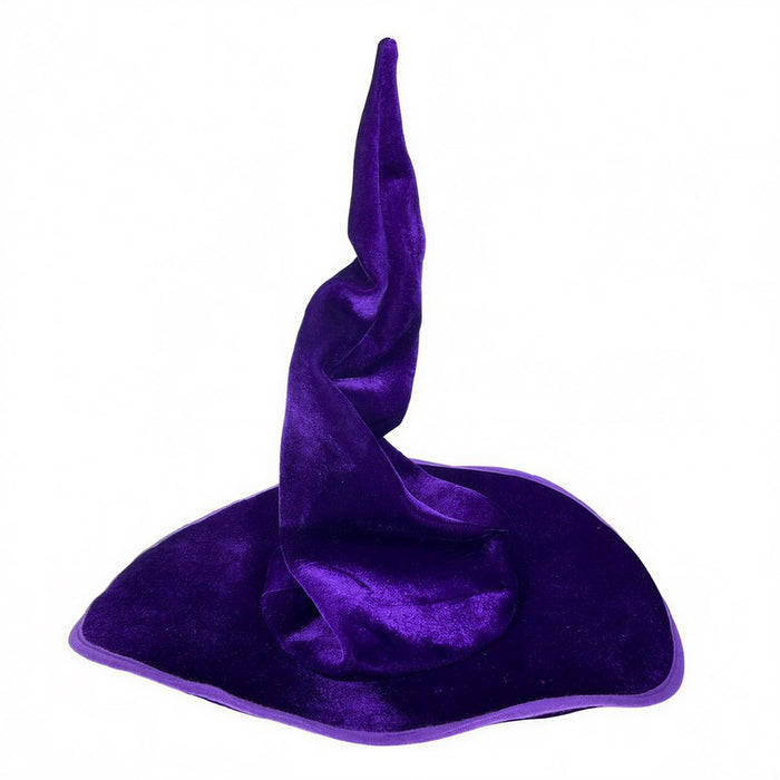 Plusock Twisted Velvet Witch Hat - Purple - One Size - image 1