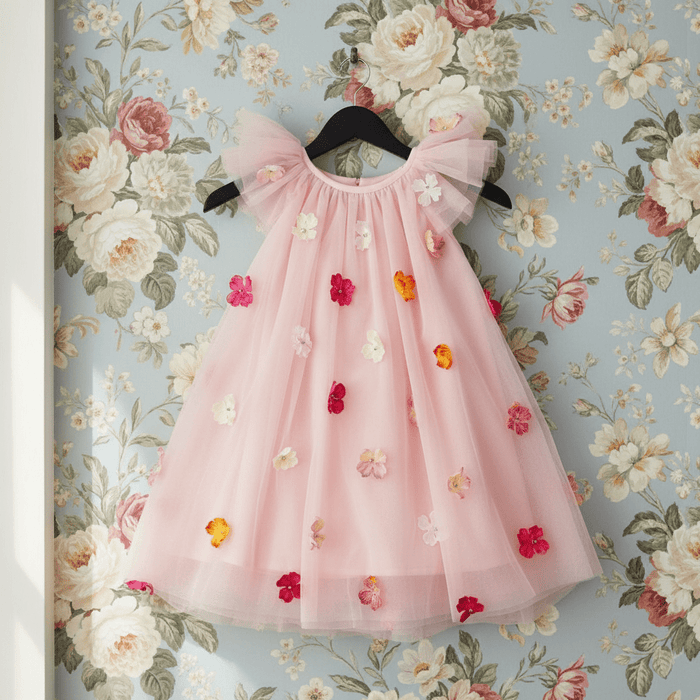 Potpourri Fairy Tutu Dress – Dolly Pink – DOLLY by Le Petit Tom