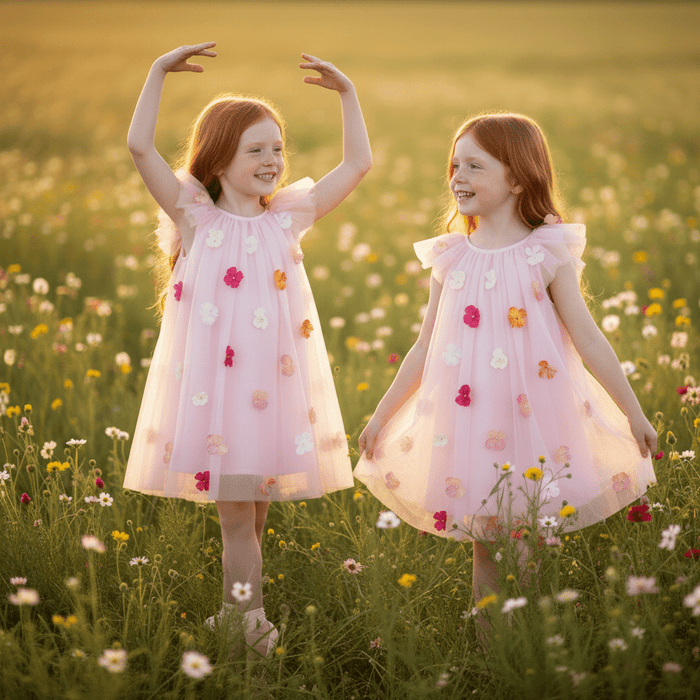 Potpourri Fairy Tutu Dress – Dolly Pink – DOLLY by Le Petit Tom