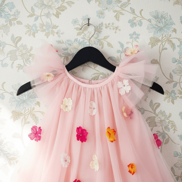Potpourri Fairy Tutu Dress – Dolly Pink – DOLLY by Le Petit Tom
