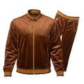 Prestige Men's Brown Greek Key Jogger Set - Dudes Boutique