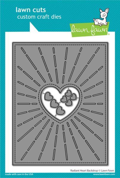 Radiant Heart Backdrop Dies