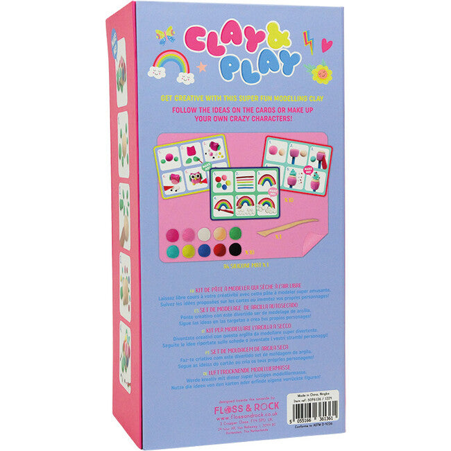 Rainbow Fairy Clay & Play – Floss & Rock