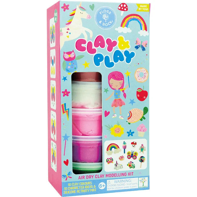 Rainbow Fairy Clay & Play – Floss & Rock