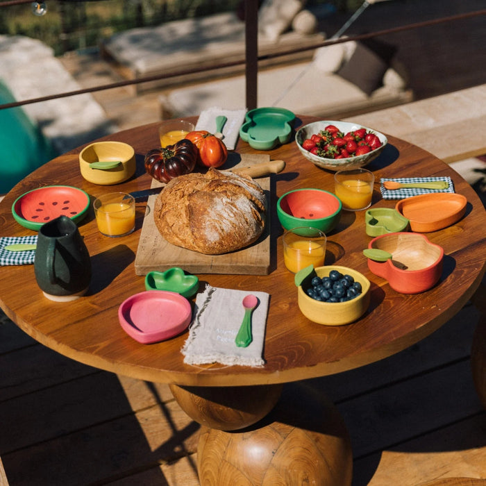 Ramona the Radish Plate & Spoon Set – Oli and Carol