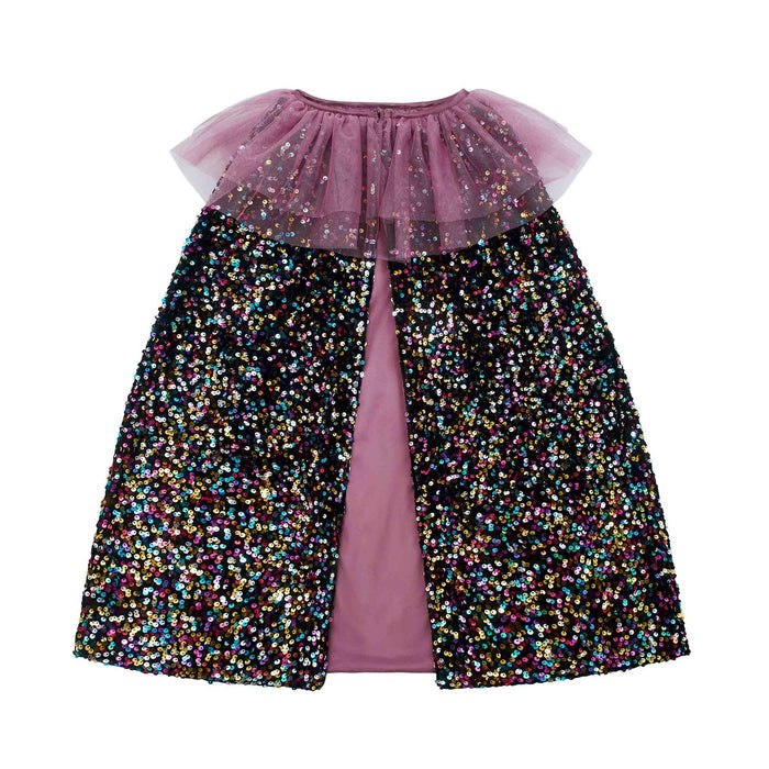 Ruffle Dazzle Sequin Cape – Mimi & Lula