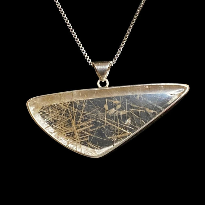 Rutile Quartz  "All that is gold does not glitter" ~ Tolkien