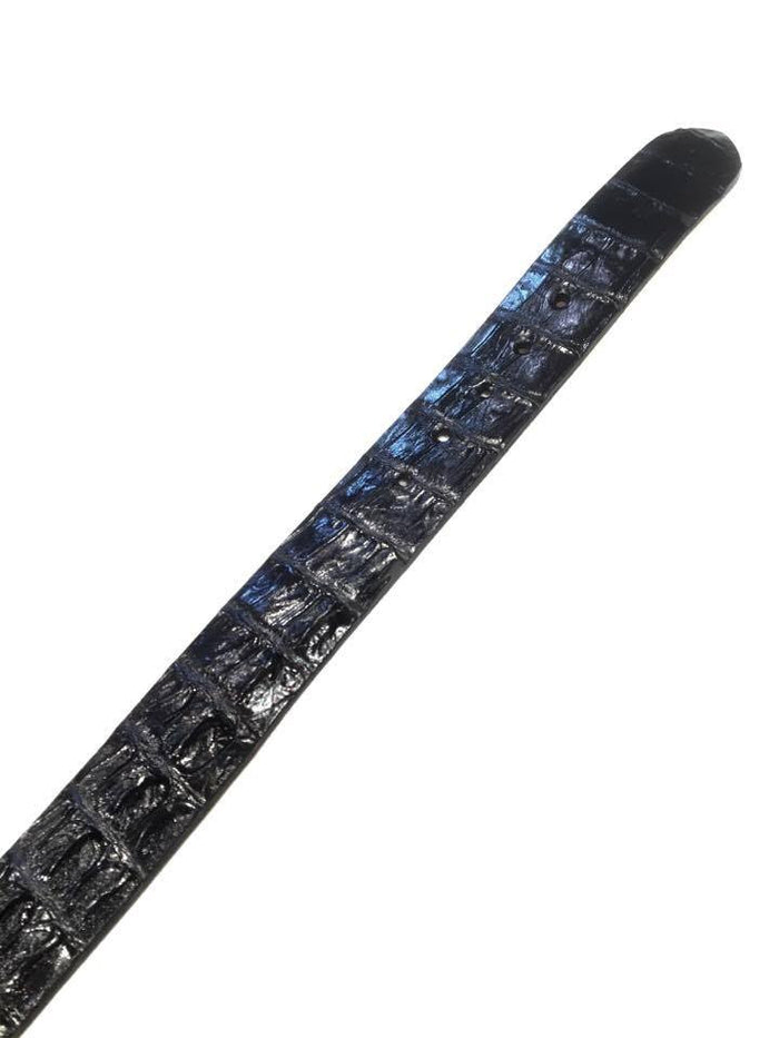 Safari  Black Crocodile Belt - Dudes Boutique