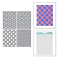 Sealed Collection - Layered Geometric Optical Stencils