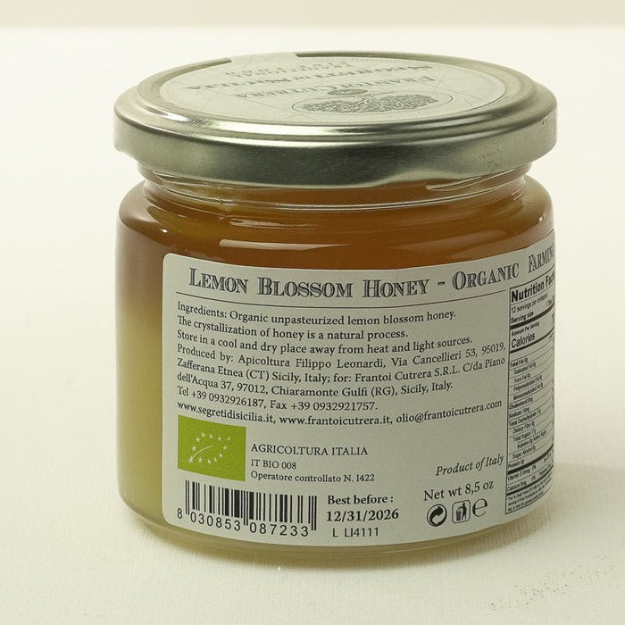 Segreti di Sicilia Sicilian Lemon Blossom Honey - Etto Pasta