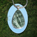 Seraphinite Angel Pendant