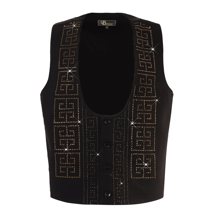 Shimmer Shine BLACK/GOLD - Dudes Boutique