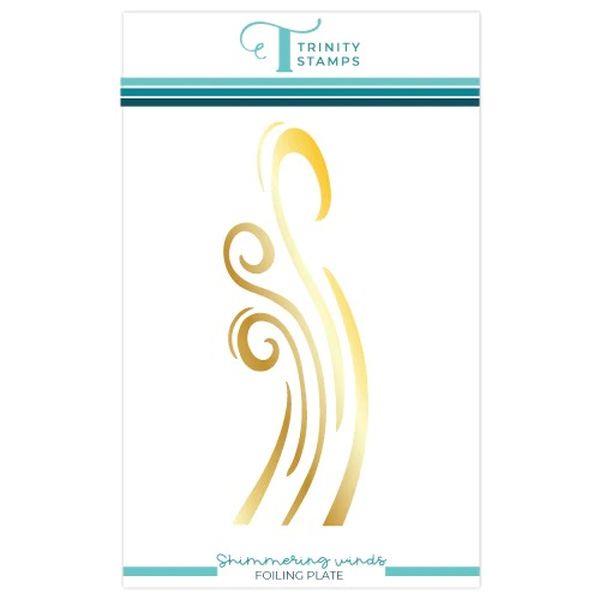 Shimmering Winds Hot Foil Plate
