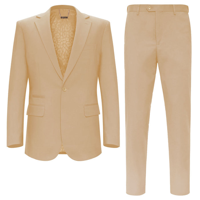 Signature Suit TAN - Dudes Boutique