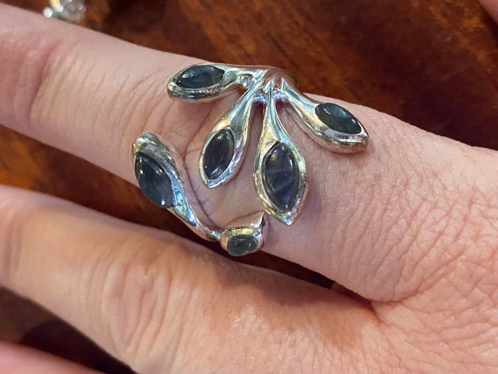 Size 10 Labradorite Ring