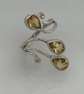 Size 8 Citrine Ring