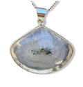 Snow Moss Agate Pendant - 925 Sterling Silver